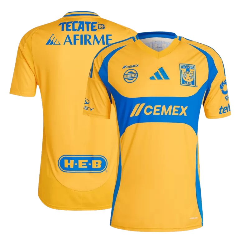 Tigres UANL Soccer Jersey Home Shirt 2024/25 - bestsoccerstore