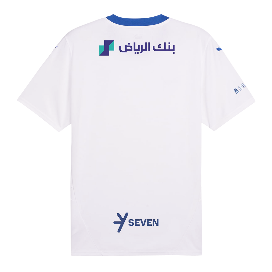 Al Hilal SFC Soccer Jersey Away Custom Shirt - bestsoccerstore