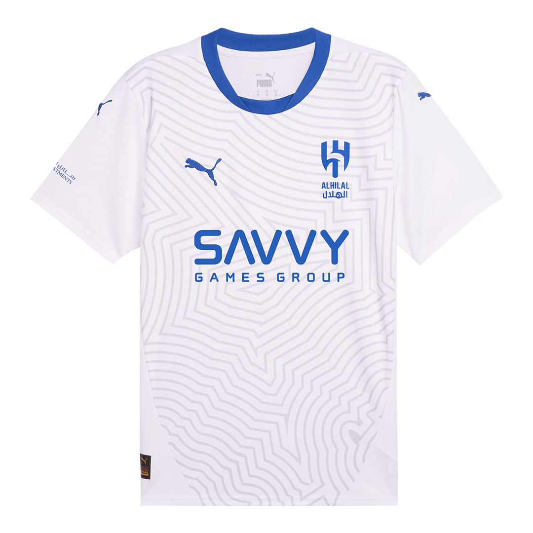 Al Hilal SFC Soccer Jersey Away Custom Shirt - bestsoccerstore