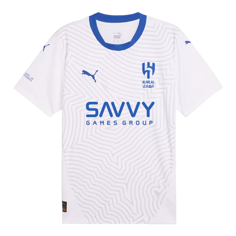 Al Hilal SFC Soccer Jersey Away Custom Shirt 2024/25 - bestsoccerstore