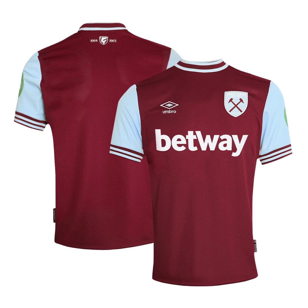 West Ham United Soccer Jersey Home Custom Shirt