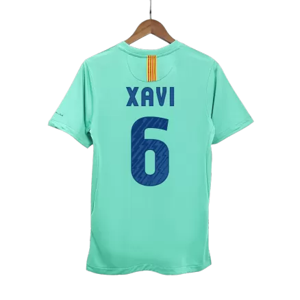 XAVI #6 Barcelona Retro Jersey Away Soccer Shirt 2010/11 - bestsoccerstore