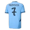 Manchester City Jersey Custom MARMOUSH #7 Soccer Jersey Home 2024/25 - UCL - bestsoccerstore