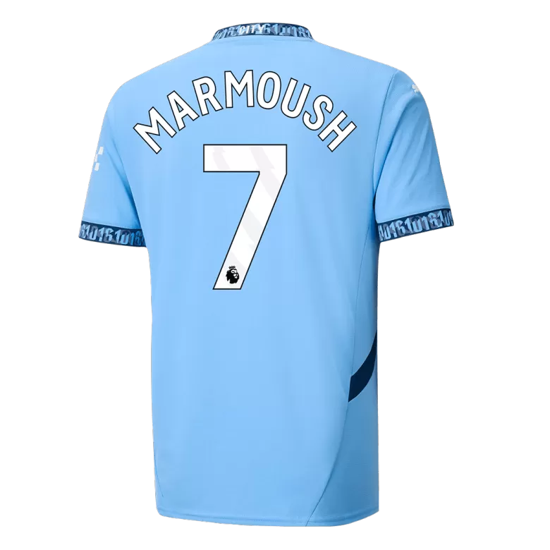 Manchester City Jersey Custom MARMOUSH #7 Soccer Jersey Home 2024/25 - bestsoccerstore