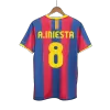 A.INIESTA #8 Barcelona Retro Jersey Home Soccer Shirt 2010/11 - bestsoccerstore