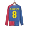 A.INIESTA #8 Barcelona Retro Jersey Home Long Sleeve Soccer Shirt 2008/09 - UCL Final - bestsoccerstore