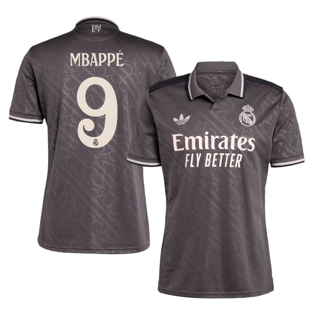 MBAPPÉ #9 Real Madrid Third Away Soccer Jersey - bestsoccerstore