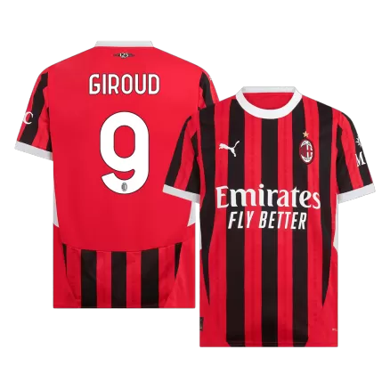 GIROUD #9 AC Milan Soccer Jersey Home Shirt 2024/25 - bestsoccerstore