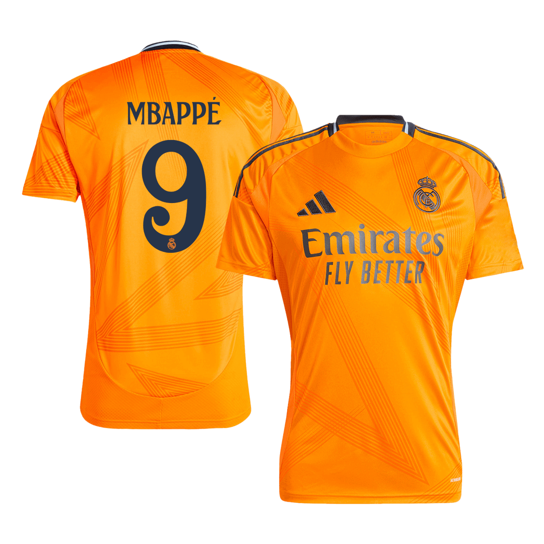 MBAPPÉ #9 Real Madrid Soccer Jersey Away Custom Shirt - bestsoccerstore