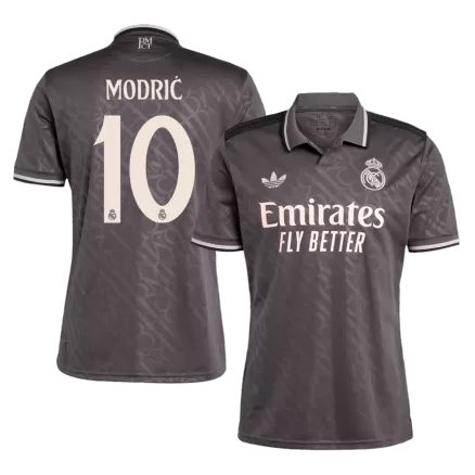 Real Madrid Jersey Custom MODRIĆ #10 Soccer Jersey Third Away 2024/25 - bestsoccerstore