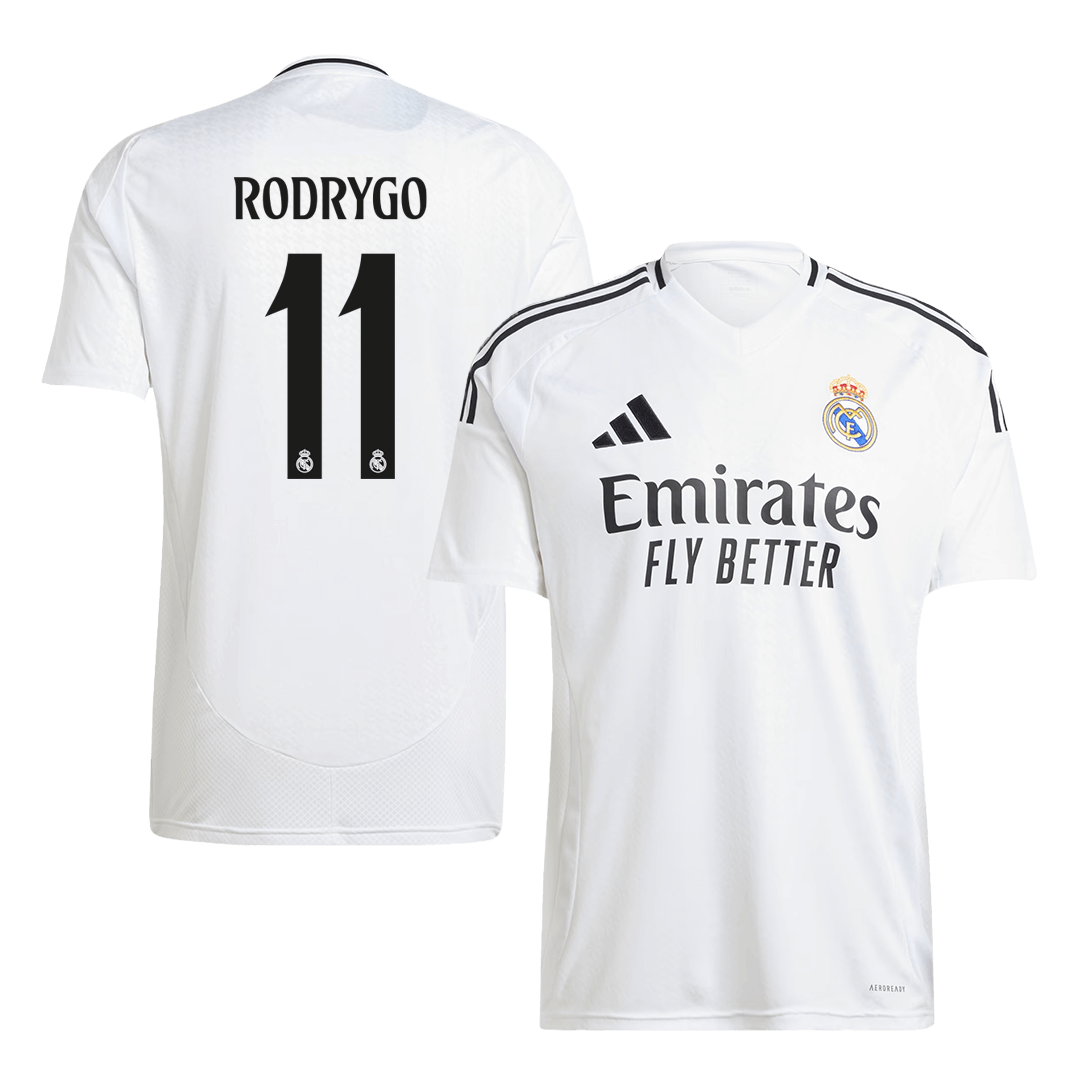 RODRYGO #11 Real Madrid Soccer Jersey Home Custom Shirt - bestsoccerstore