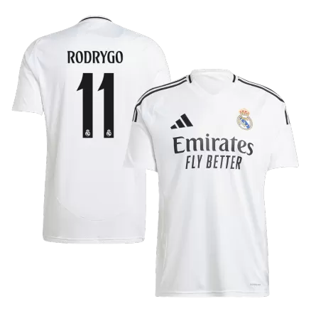 RODRYGO #11 Real Madrid Soccer Jersey Home Custom Shirt 2024/25 - bestsoccerstore