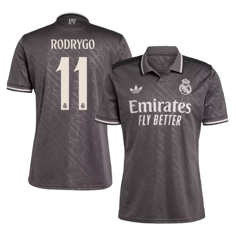 Real Madrid Jersey Custom RODRYGO #11 Soccer Jersey Third Away 2024/25 - bestsoccerstore