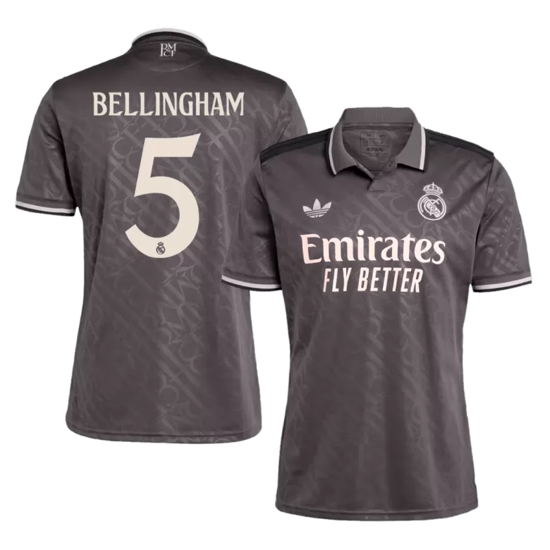 BELLINGHAM #5 Real Madrid Third Away Soccer Jersey 2024/25 - bestsoccerstore