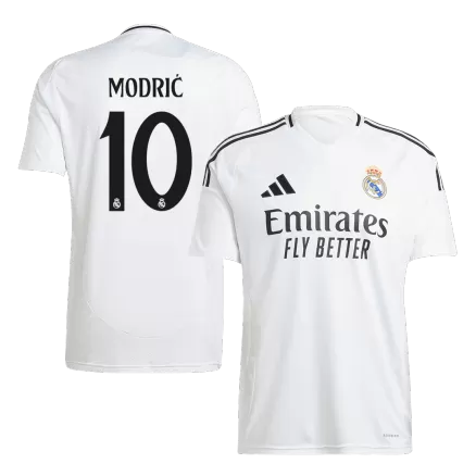 MODRIĆ #10 Real Madrid Soccer Jersey Home Custom Shirt 2024/25 - bestsoccerstore