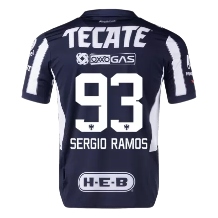 Authentic SERGIO RAMOS #93 Soccer Jersey Monterrey Home Shirt 2024/25 - bestsoccerstore