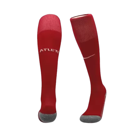 Kid's Atletico Madrid Soccer Home Socks 2024/25 - bestsoccerstore