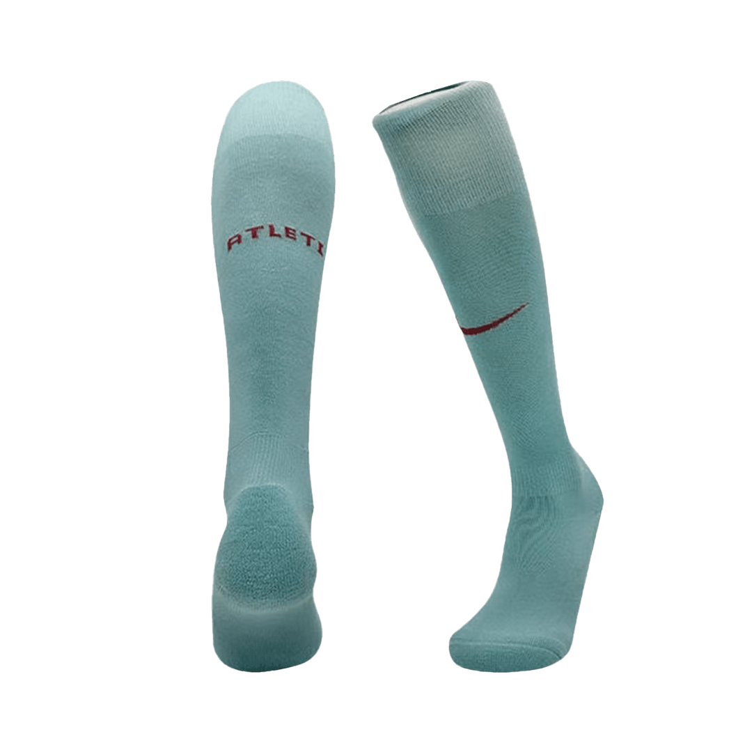 Kids Atletico Madrid Away Custom Full Soccer Kits - bestsoccerstore