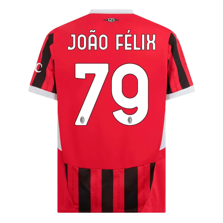 JOÃO FÉLIX #79 AC Milan Soccer Jersey Home Custom Shirt 2024/25 - bestsoccerstore