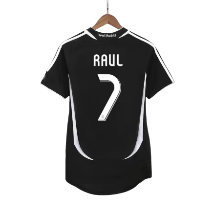 RAUL #7 Real Madrid Retro Jersey Away Soccer Shirt 2006/07 - bestsoccerstore