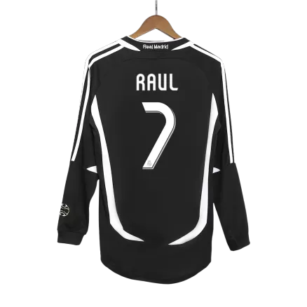 RAUL #7 Real Madrid Retro Jersey Away Soccer Shirt 2006/07 - bestsoccerstore