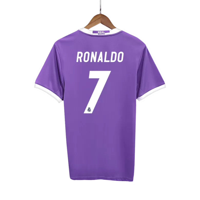 RONALDO #7 Real Madrid Retro Jersey Away Soccer Shirt 2016/17 - bestsoccerstore