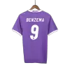 BENZEMA #9 Real Madrid Retro Jersey Away Soccer Shirt 2016/17 - bestsoccerstore