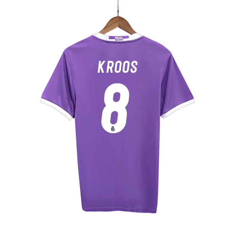 KROOS #8 Real Madrid Retro Jersey Away Soccer Shirt 2016/17 - bestsoccerstore