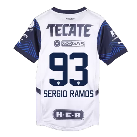 Authentic SERGIO RAMOS #93 Soccer Jersey Monterrey Away Shirt 2024/25 - bestsoccerstore