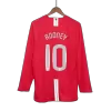 ROONEY #10 Manchester United Retro Jersey Home Soccer Shirt 2007/08 - UCL Final - bestsoccerstore