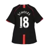 SCHOLES #18 Manchester United Retro Jersey Away Soccer Shirt 2007/08 - bestsoccerstore