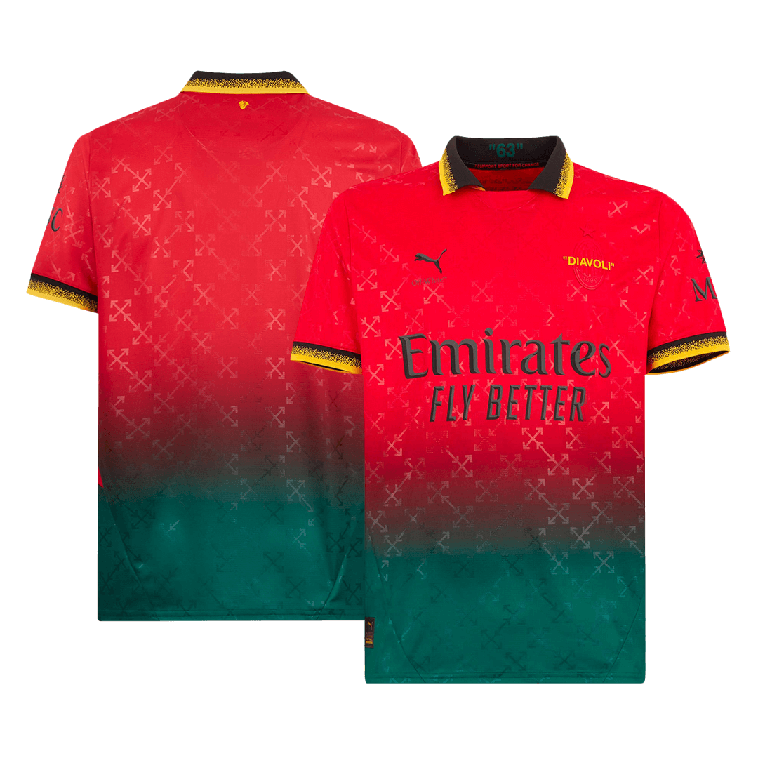 AC Milan Jersey Custom Fourth Away Soccer Goalkeeper Jersey - bestsoccerstore