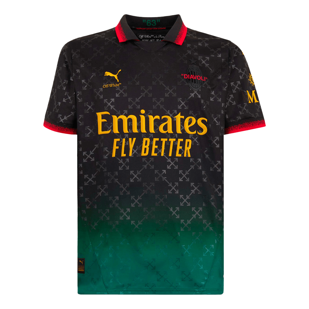 AC Milan Soccer Jersey Fourth Away Custom Shirt - bestsoccerstore