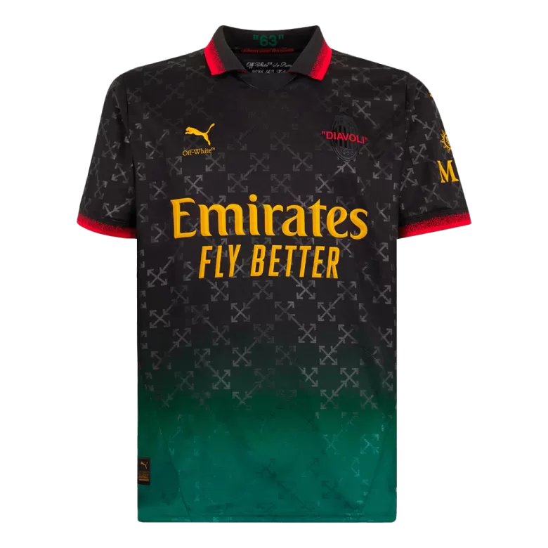 AC Milan Soccer Jersey Fourth Away Custom Shirt 2024/25 - bestsoccerstore