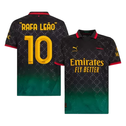 "RAFA LEÃO" #10 AC Milan Soccer Jersey Fourth Away Custom Shirt 2024/25 - bestsoccerstore