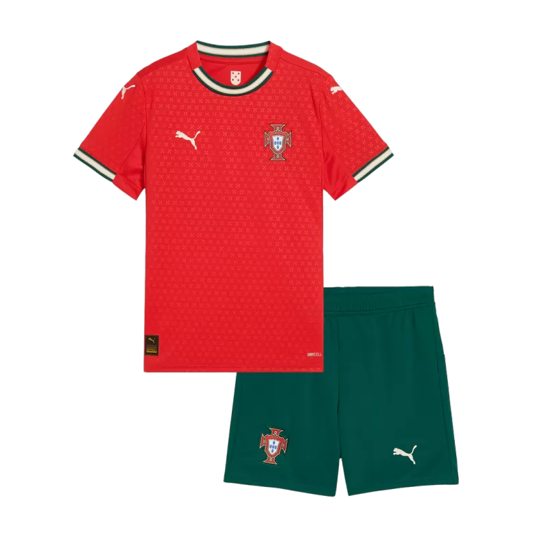 Kids Portugal Custom Home Soccer Kits 2025 - bestsoccerstore