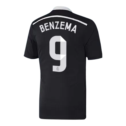 BENZEMA #9 Real Madrid Retro Jersey Third Away Soccer Shirt 2014/15 - bestsoccerstore