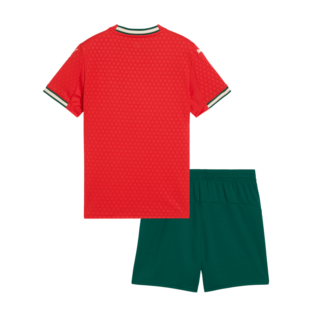 Kids Portugal Custom Home Soccer Kits 2025