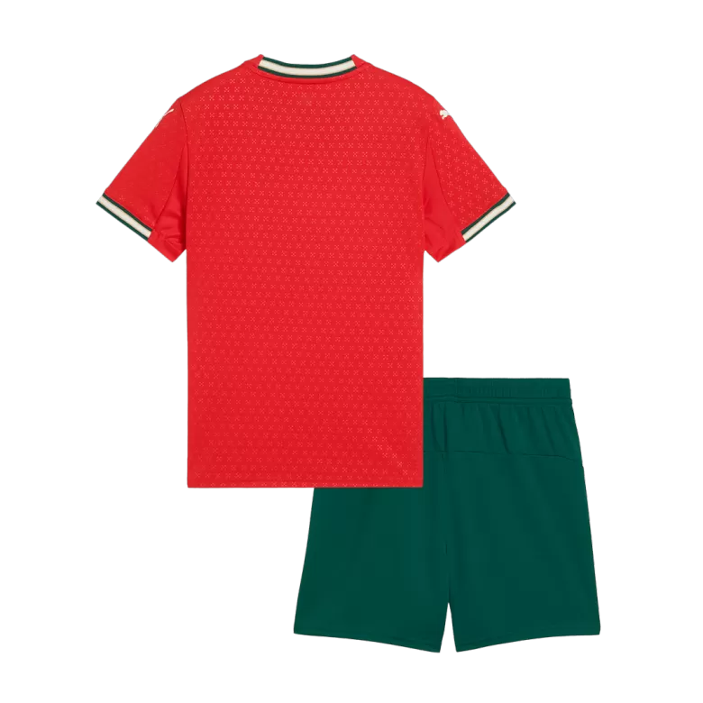 Kids Portugal Custom Home Soccer Kits 2025 - bestsoccerstore