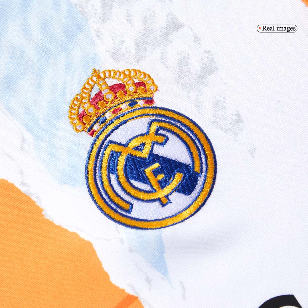 Real Madrid Jersey Custom Pre-Match Soccer Jersey - bestsoccerstore