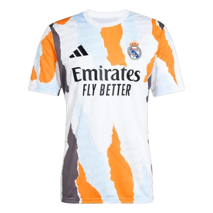 Real Madrid Jersey Custom Pre-Match Soccer Jersey 2024/25 - bestsoccerstore