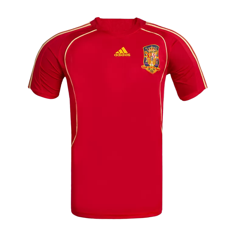 Spain Retro Jersey Home Soccer Shirt 2008 - bestsoccerstore