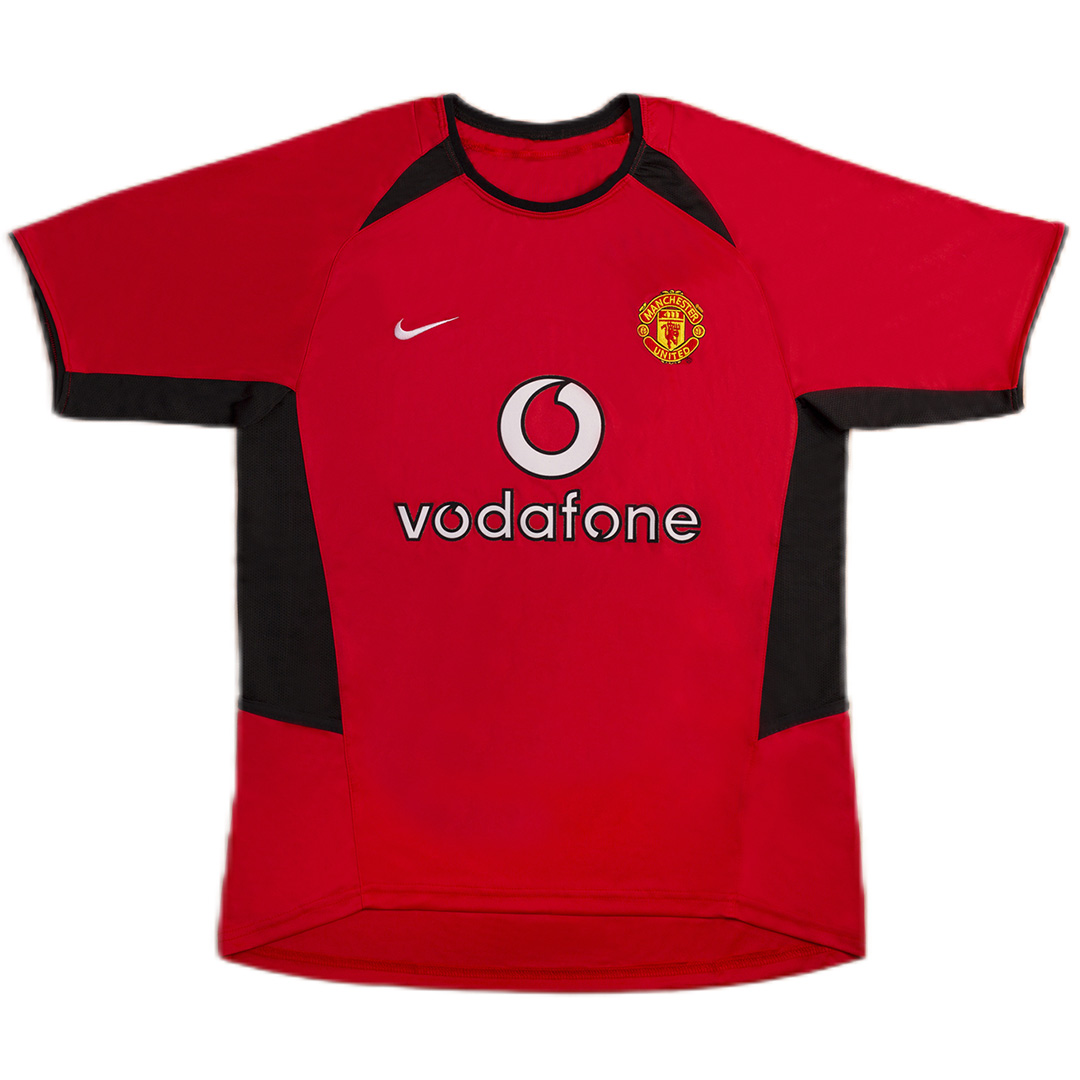 Manchester United 2002/04 Retro Jersey Home Soccer Shirt - bestsoccerstore