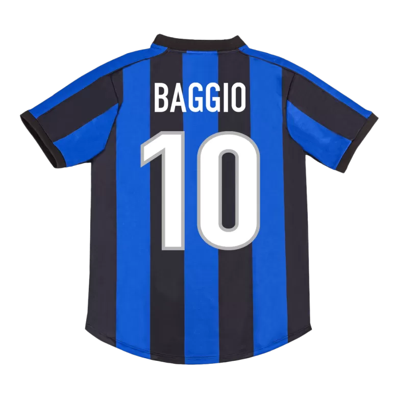 BAGGIO #10 Inter Milan Retro Jersey Home Soccer Shirt 1999/00 - bestsoccerstore