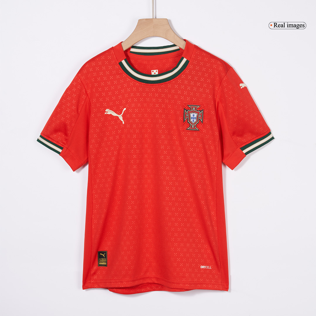 Kids Portugal Custom Home Soccer Kits 2025 - bestsoccerstore