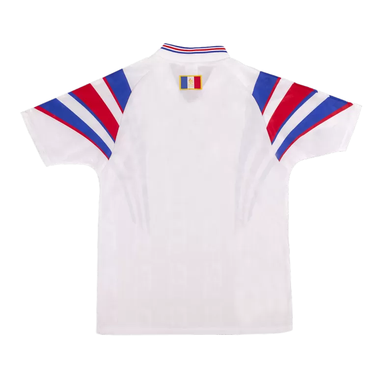 France Retro Jersey Away Soccer Shirt 1996 - bestsoccerstore