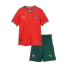 Kids Portugal Custom Home Soccer Kits 2025 - bestsoccerstore