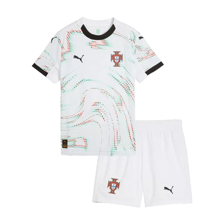 Kids Portugal Custom Away Soccer Kits 2025 - bestsoccerstore