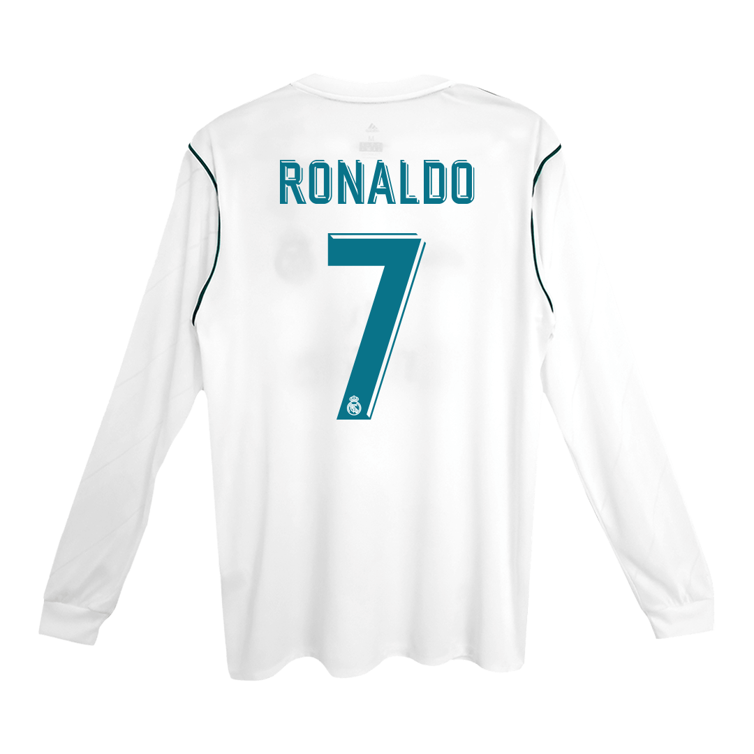 Adidas Real Madrid Away Jersey Retro Classic #7 RONALDO Size