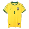 RONALDO #9 Brazil Retro Jersey Home Soccer Shirt 1998 -World Cup - bestsoccerstore